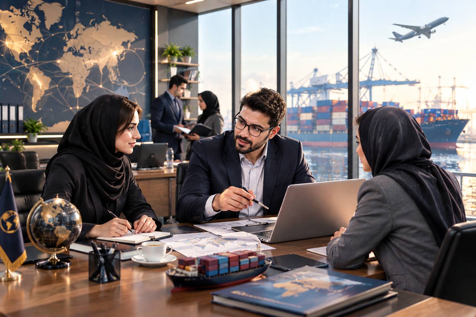 نمونه کار شرکت بازرگانی