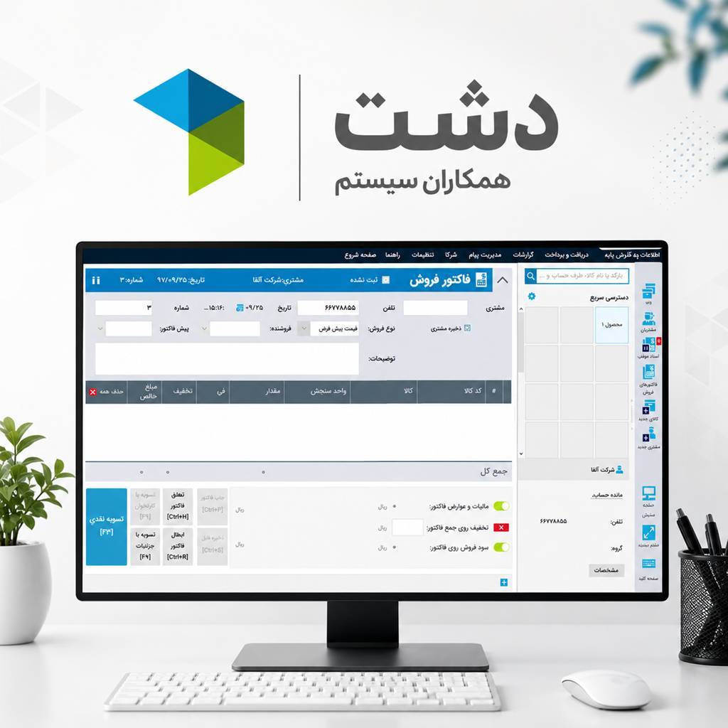 نرم افزار حسابداری دشت